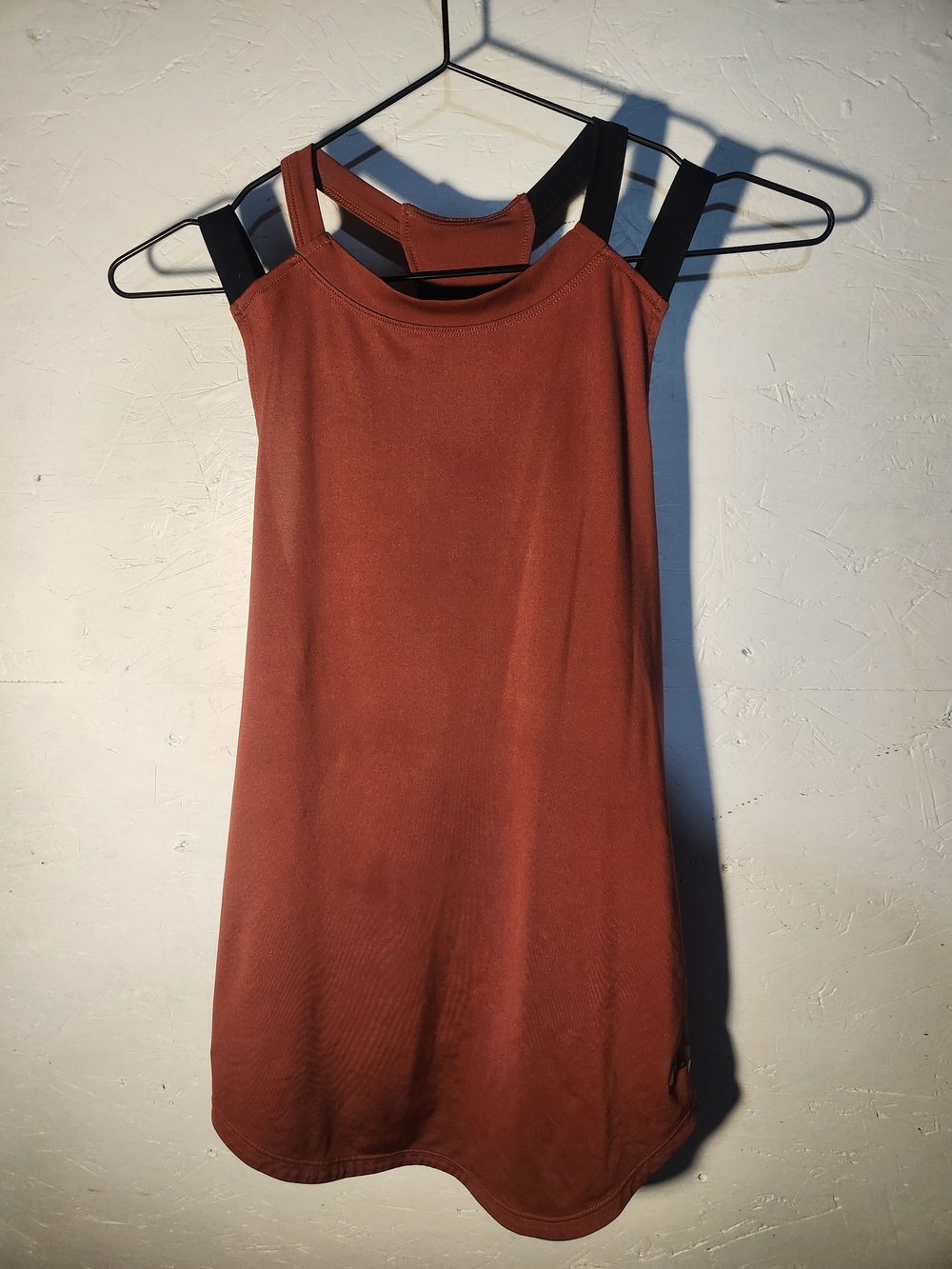 Under Armour Terracotta Rust Orange Double Strap Racerback Tank Top - Women’s